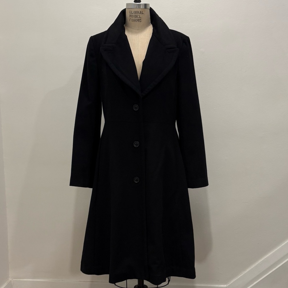London Fog Heritage Black Coat